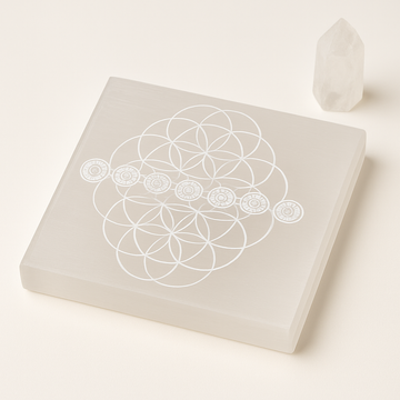 The Krustallo Selenite Charging Plate