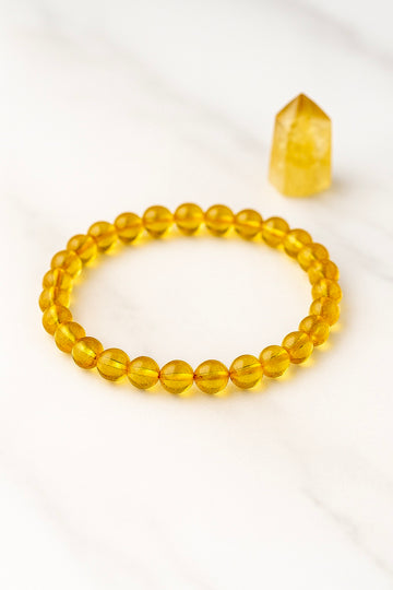 Yellow Citrine Bracelet