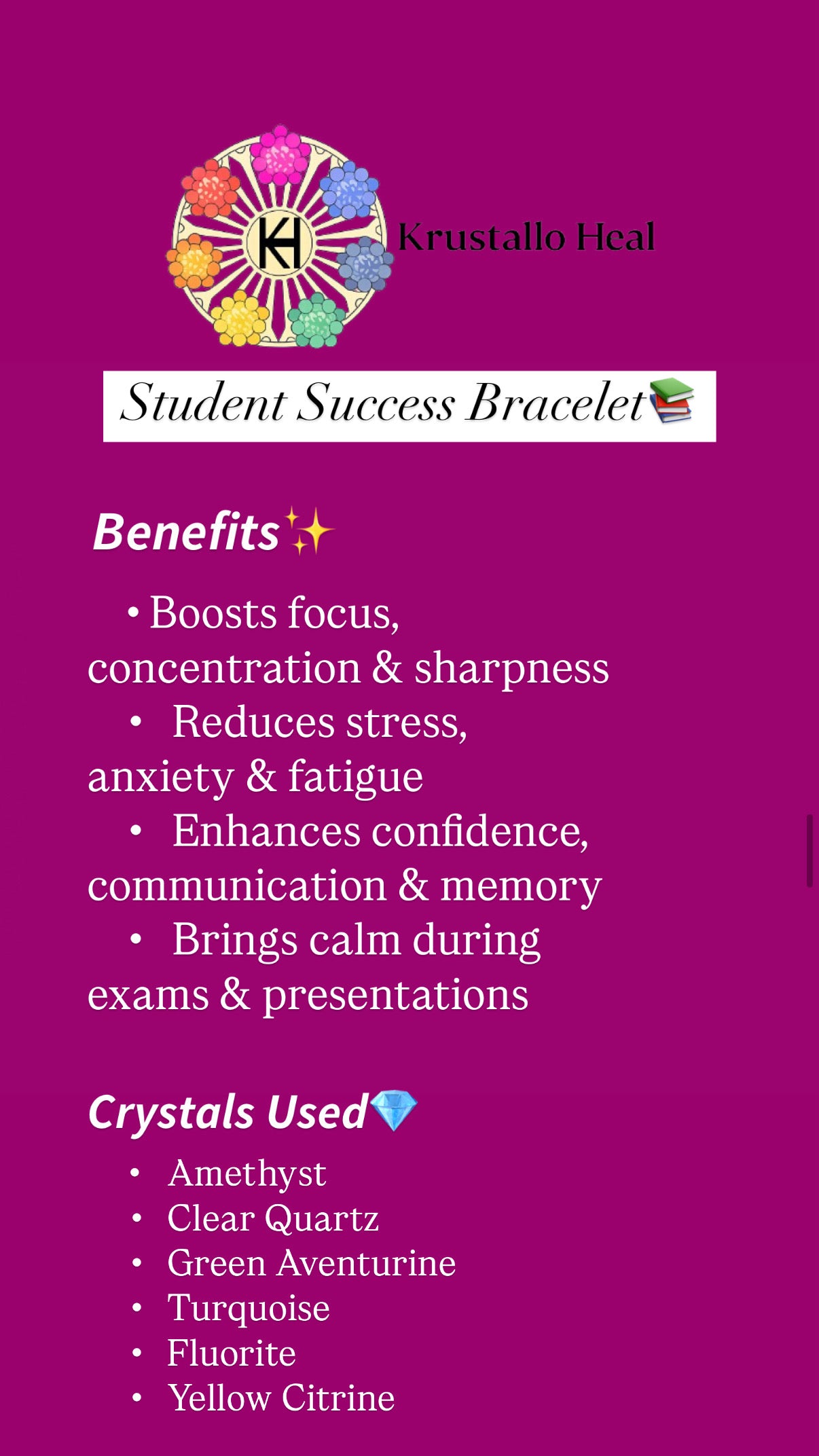 The Focus and Success pair- Clarity & Success Duo