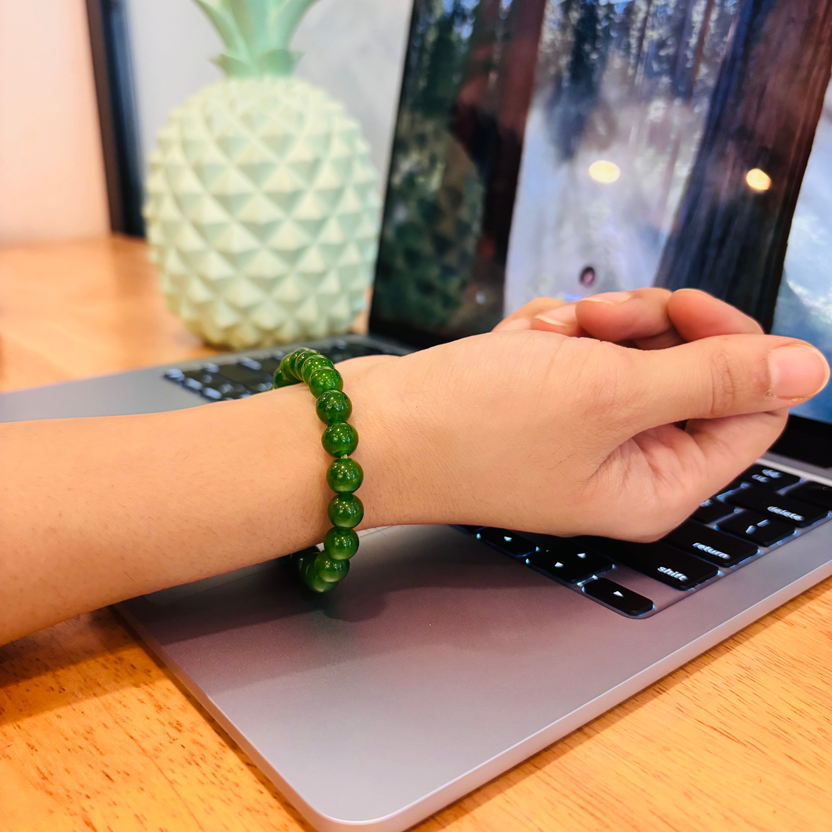 Green Jade Bracelet