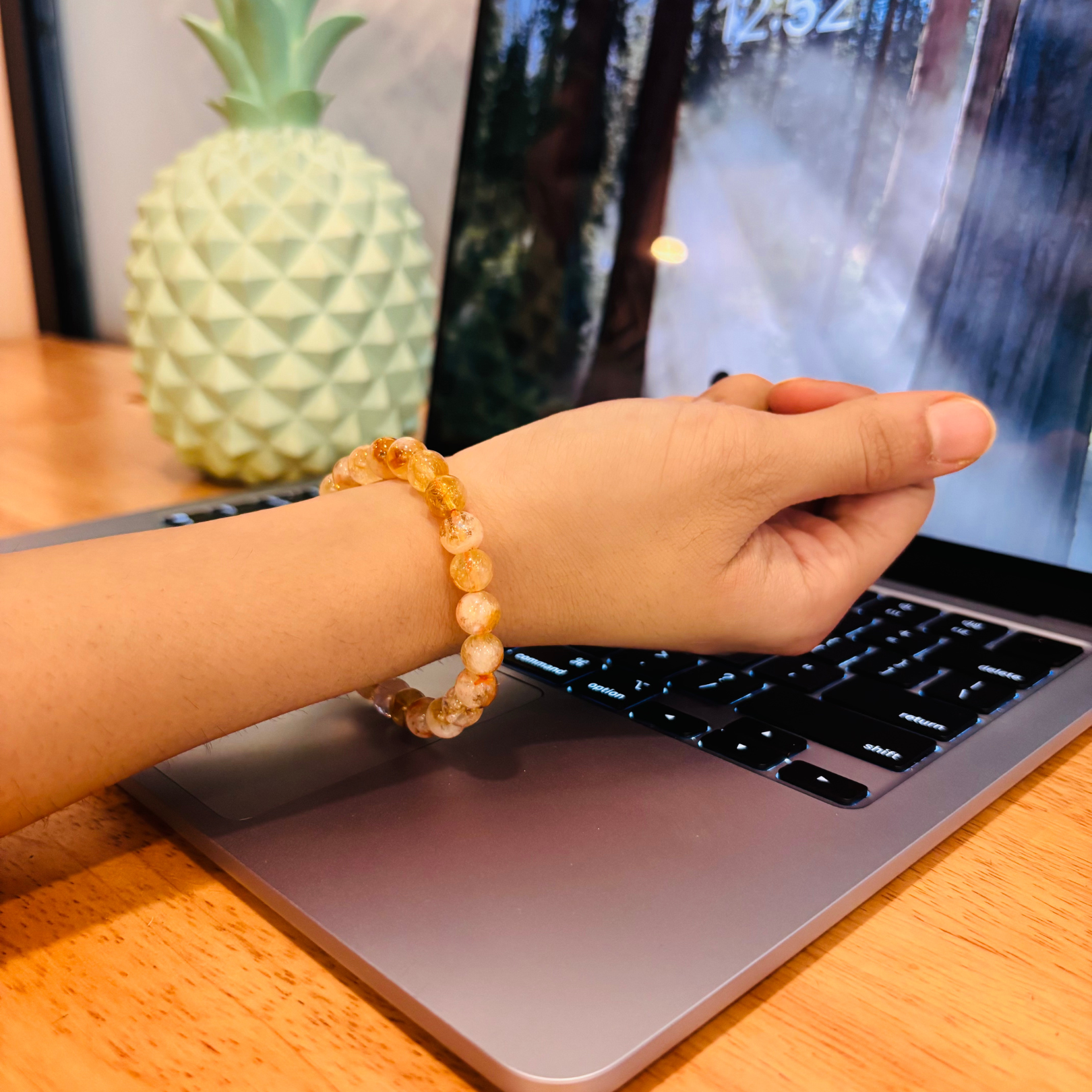 Natural Citrine Bracelet